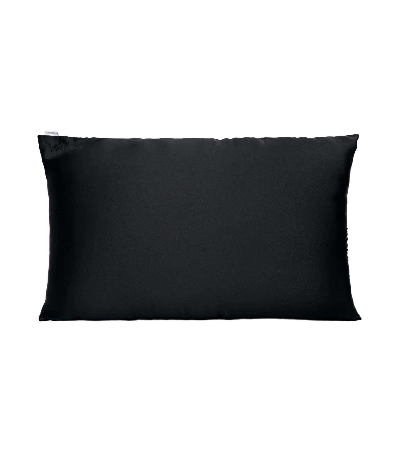 Veganboost Satin Pillowcase Lava Stone Black