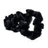 Veganboost Satin Scrunchies Black Big Size 2