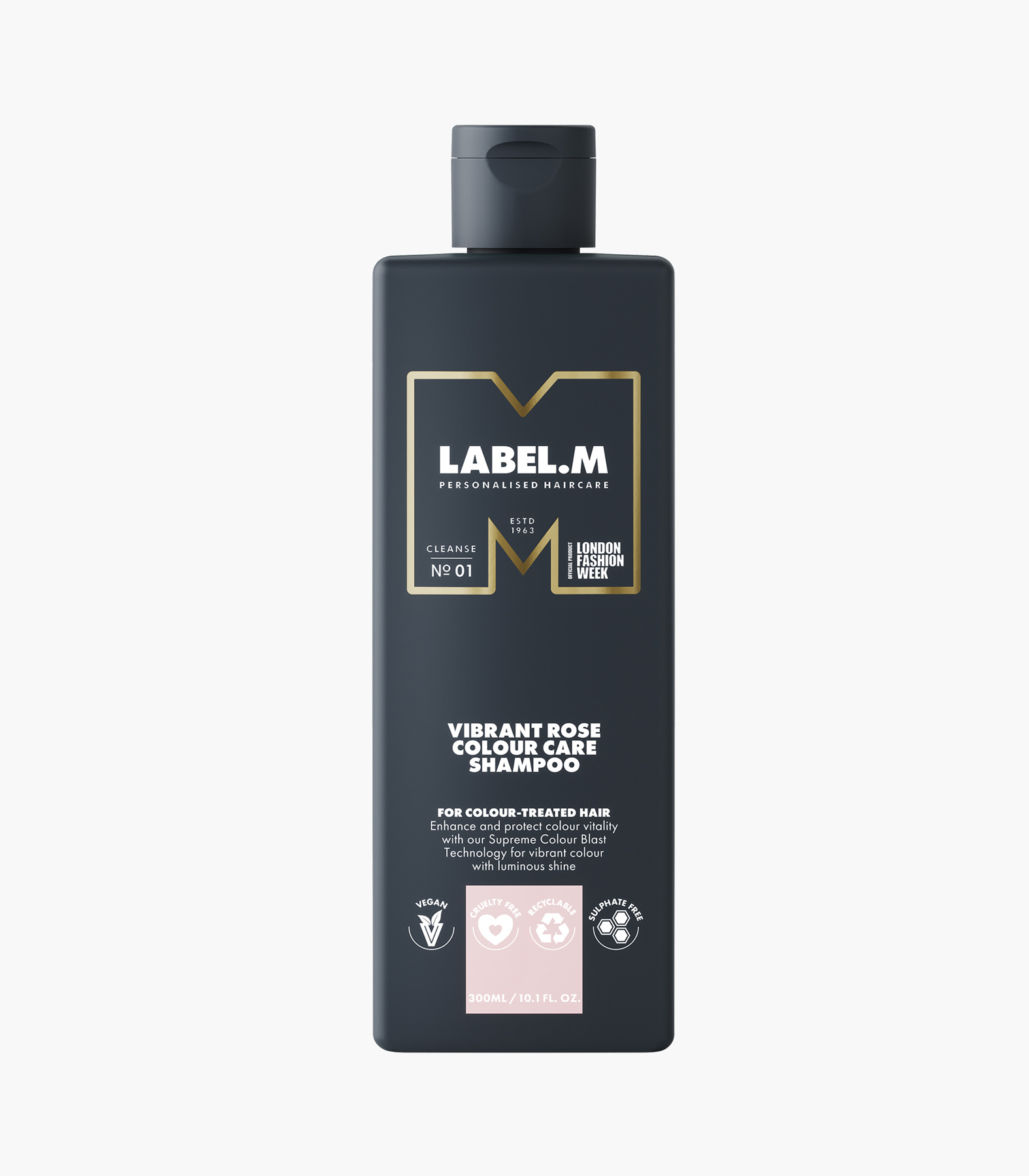 Label. M Vibrant Rose Colour Care Shampoo 300ml