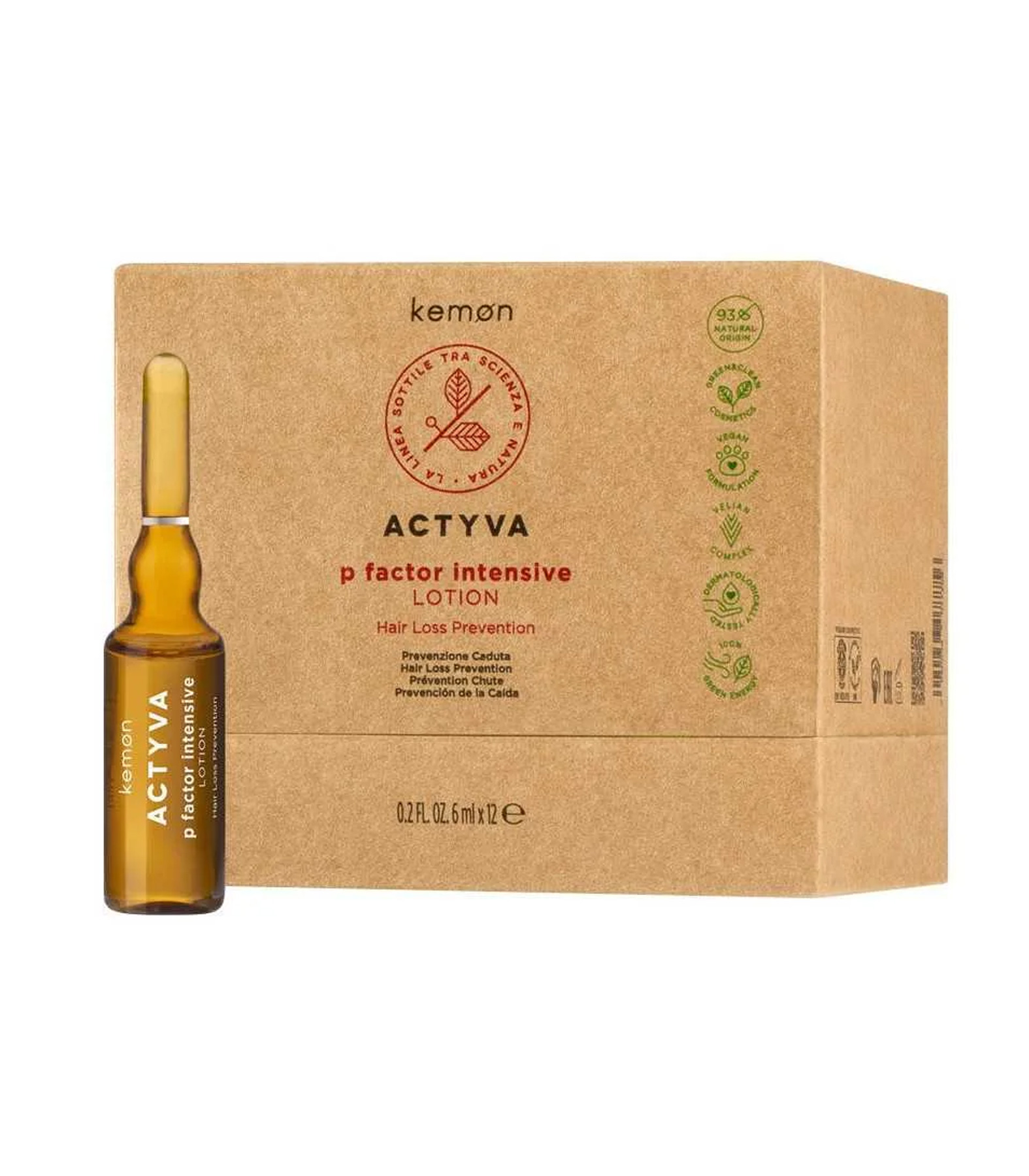 Kemon Actyva P Factor Lotion 12x 6ml